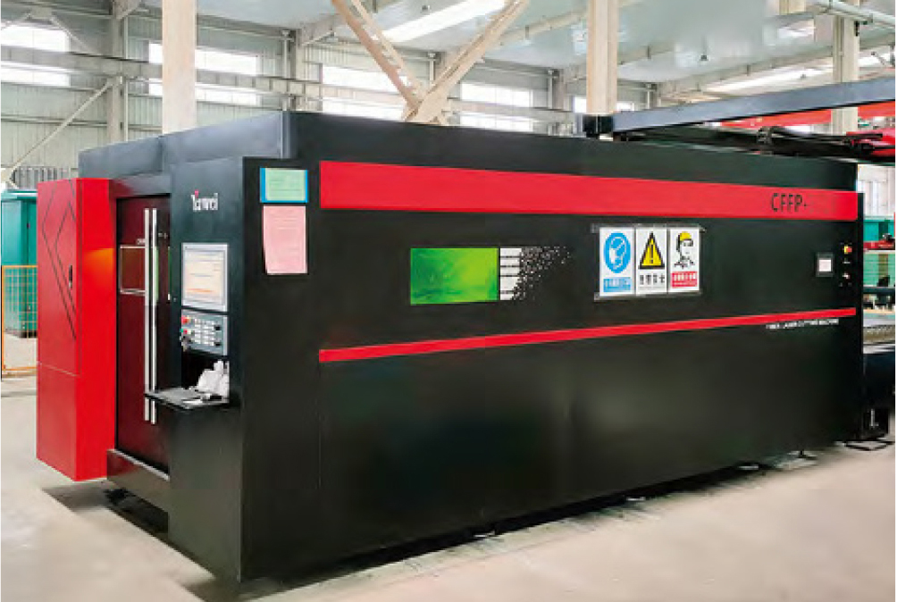 High speed fiber laser cutting machine