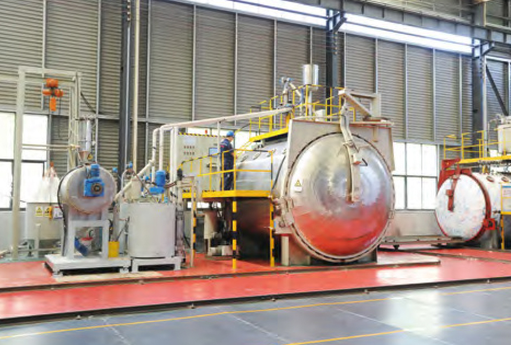 Vacuum casting equipment